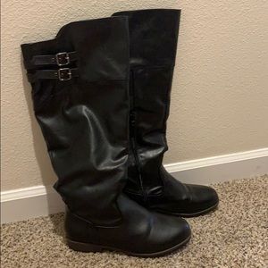 Black Over the Knee Boots